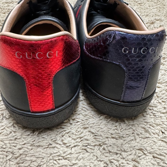 Gucci ACE embroidered sneakers sz 11.5 comes with the Gucci Dustbags - Picture 5 of 7